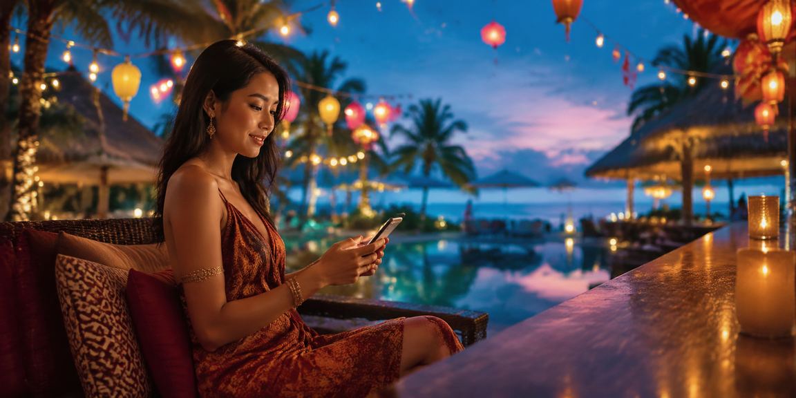 Pengguna memainkan kasino dan taruhan lewat perangkat mobile dengan akses mudah